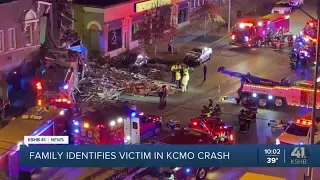 Family identifies 1 victim in building collapse after KCMO fire truck collision