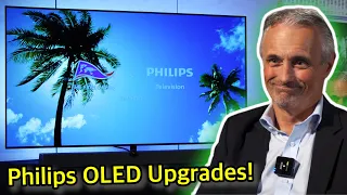 Philips Explain Picture Upgrades on 2022 OLED TVs & Reveal QD-OLED Prototype