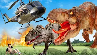 Most Dramatic T-rex Attack Jurassic Park Fan Made Film Mission Impossible – Dead Reckoning- Part One