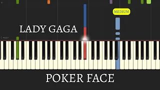 Lady GaGa - Poker Face - medium level