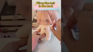 Today I will teach you how to cut bangs for your cotton dolls