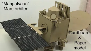"Mangalyaan" Mars orbiter mission model for science project | Mars-Space probe | ISRO |Working model