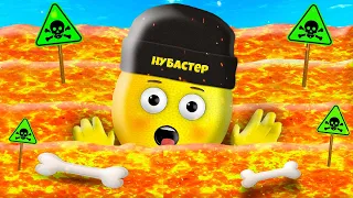 Я ПОПАЛ В ЛОВУШКУ ЛАВЫ в ROBLOX!