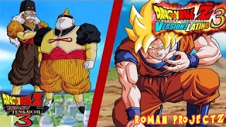 Goku SSJ y Vegeta SSJ vs Androide 19 Modo Historia Tenkaichi 3