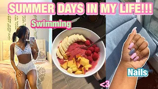 Summer days in my life| swimming, shopping ,productive days & more!!