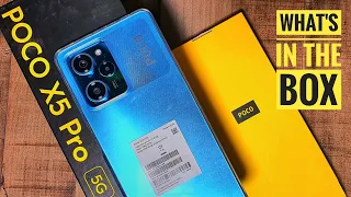 POCO X5 PRO 5G UNBOXING || BLUECOLOR ||8+256GB