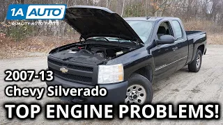 Top Common Engine Problems 2007-2013 Chevy Silverado 1500 Truck