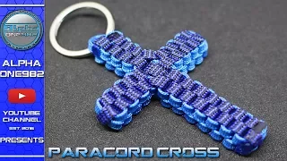 How to Make a Paracord Cross + Box Knot Tutorial DIY