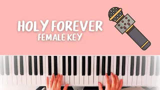 Holy Forever | KARAOKE FEMALE KEY (Key of C)