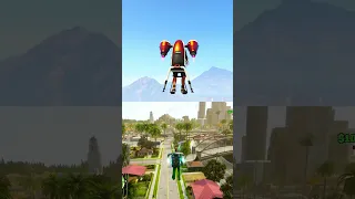 GTA San Andreas Jetpack vs GTA 5 Jetpack!#shorts #gta