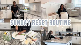 SUNDAY RESET| Clean, Cook, Hair, Laundry