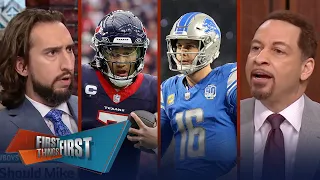 C.J. Stroud, Texans defeat Browns, Lions win 1st playoff game in 32 Years | NFL | FIRST THINGS FIRST
