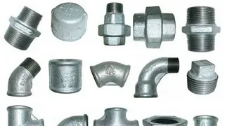 Types of Pipe Fittings Used In Piping../ Types of Fittings Used in Isometric Drawing..