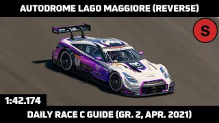 Gran Turismo Sport - Daily Race Lap Guide - Lago Maggiore Reverse - Nissan MOTUL AUTECH GT-R Gr. 2