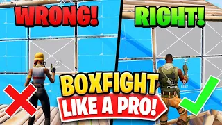 How To Box Fight Like A Pro in Fortnite! (Box Fighting Tips) - Fortnite Tips & Tricks