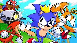 RAINBOW FRIENDS pero son SONIC?! Animación