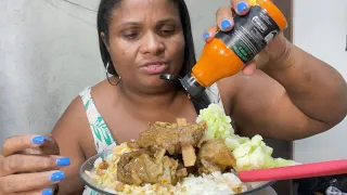 ALMOÇO DE HOJE AQUI NA ROÇA UMA VERDADEIRA DELÍCIA 🤤 eita pimenta brava