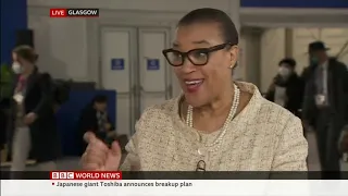 Commonwealth Secretary-General Final Interview for BBC World News at COP26 | 12th November 2021