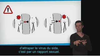 Le virus du sida : il faut savoir comment il se transmet (vidéo accessible à tous)