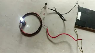 wireless LED | How to make wireless LED Electronics experiment ||