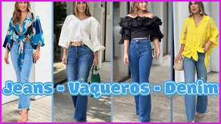 DESCUBRE CÓMO CREAR LOS LOOKS MÁS ATRACTIVOS CON DIFERENTES ESTILOS DE JEANS - VAQUEROS 2023