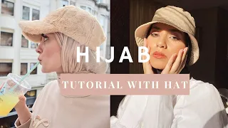 Easy Hijab Tutorial With Hat 🌸