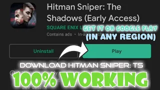 Easily download HITMAN SNIPER The Shadows for Android (Get the early access 100% working)