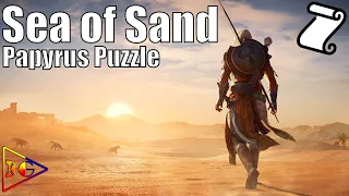 Assassin’s Creed Origins - Papyrus Puzzle - Sea of Sand