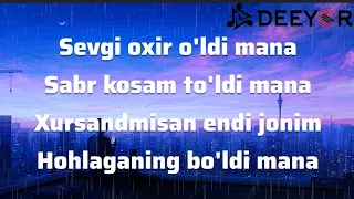 Yagzon (Behruz) - Xursandmisan | #karaoke #text  #premyera #yagzon #2024 #remix