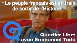 « Le peuple français est en train de sortir de l’Histoire » avec Emmanuel Todd [EXTRAIT]