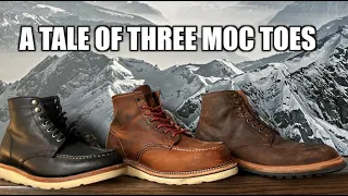 Why I Love Moc Toe Boots (Red Wing Classic Moc 1907, Thursday Boots Diplomat, Parkhurst Niagara)