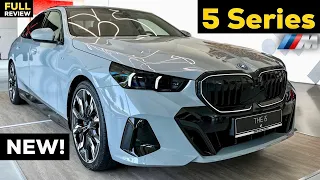 2024 BMW 5 Series G60 M Sport ALL NEW PREMIERE! FULL In-Depth Review Exterior Interior Infotainment