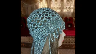 DIY Beaded Head Cap Part 1