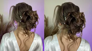 #hairstyletutorial #hairstyle Updo hairstyle tutorial