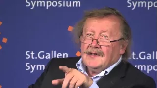 Max Schmidheiny Lecture with Prof. Dr Peter Sloterdijk - 42nd St. Gallen Symposium