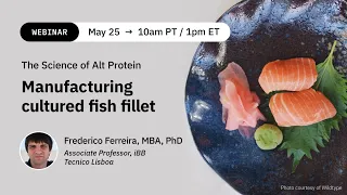 Dr. Frederico Ferreira: Manufacturing cultured fish fillet