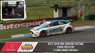 BTCC 2018 Testing - Team GardX Racing