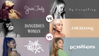 Yours Truly VS My Everything VS Dangerous Woman VS Sweetener VS thank u, next || Album Battle ULT