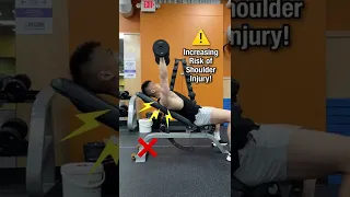 Incline Chest Press Mistake (STOP DOING THIS!)