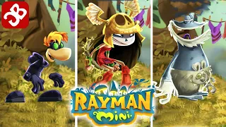 Rayman Mini - All Worlds - Bonus Levels - Perfect Walkthrough Gameplay - Apple Arcade