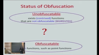 Obfuscating Programs Against Algebraic Attacks - Yael Tauman-Kalai