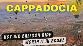 Riding High in Cappadocia: Our Hot Air Balloon Adventure in 2023 #cappadocia