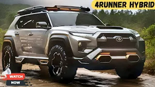 ALL NEW 2025 Toyota 4Runner Hybrid Revealed - First Look, Interior & Exterior Details!