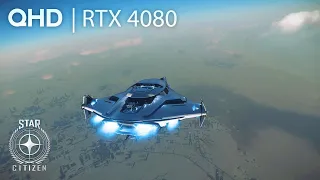 [RTX 4080] Star Citizen - Exploring Hurston & Moons and Travelling To Microtech (3.22)