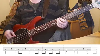 Joan Osborne - One Of Us (Bass Cover w/ Bass Tabs)