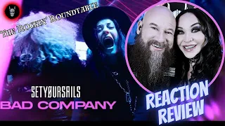 GEN-X Metal Couple REACTS and REVIEWS - SETYØURSAILS - Bad Company (Official Video)