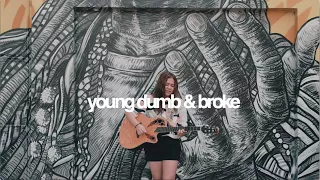 Young Dumb & Broke - Khalid (cover) | Reneé Dominique