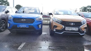 Новый Lada X-ray Cross или Подержанная Hyundai Creta?