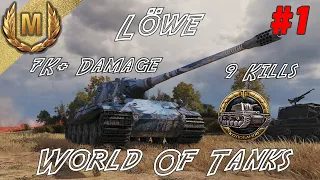 #1 World of Tanks LÖWE - 9 Kills 7K+ Damage RNG