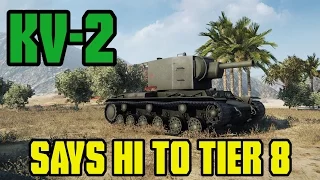 WoT: [KV-2] Meets a tier 8